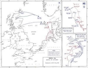 Battle of Jutland Map