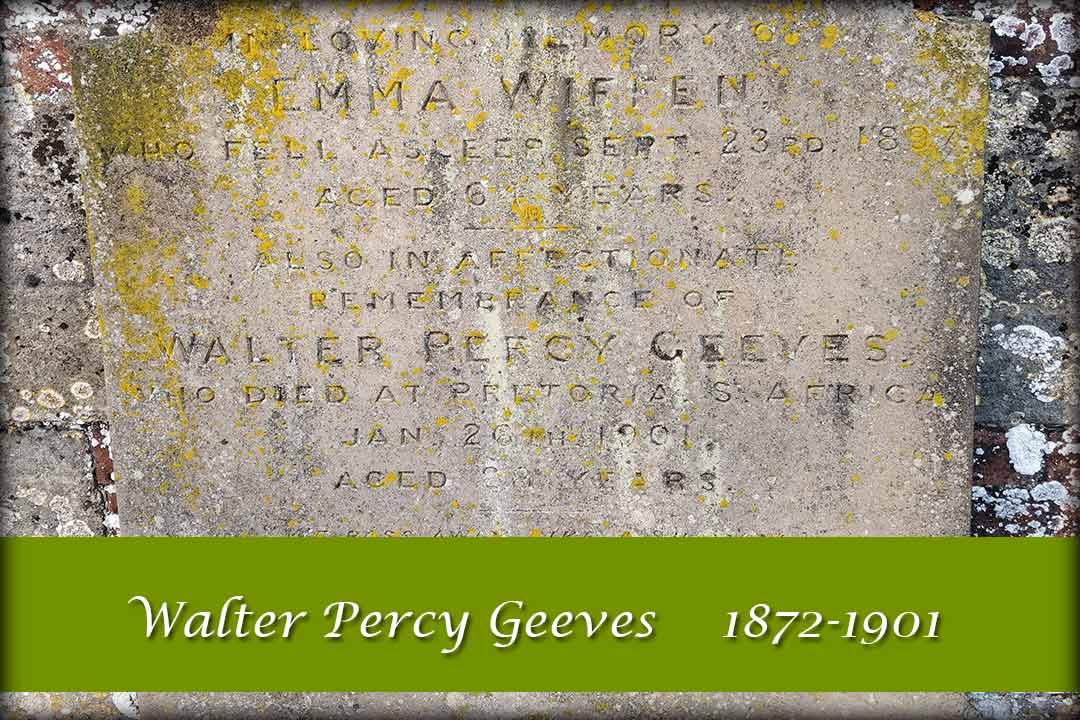 Walter Percy Geeves